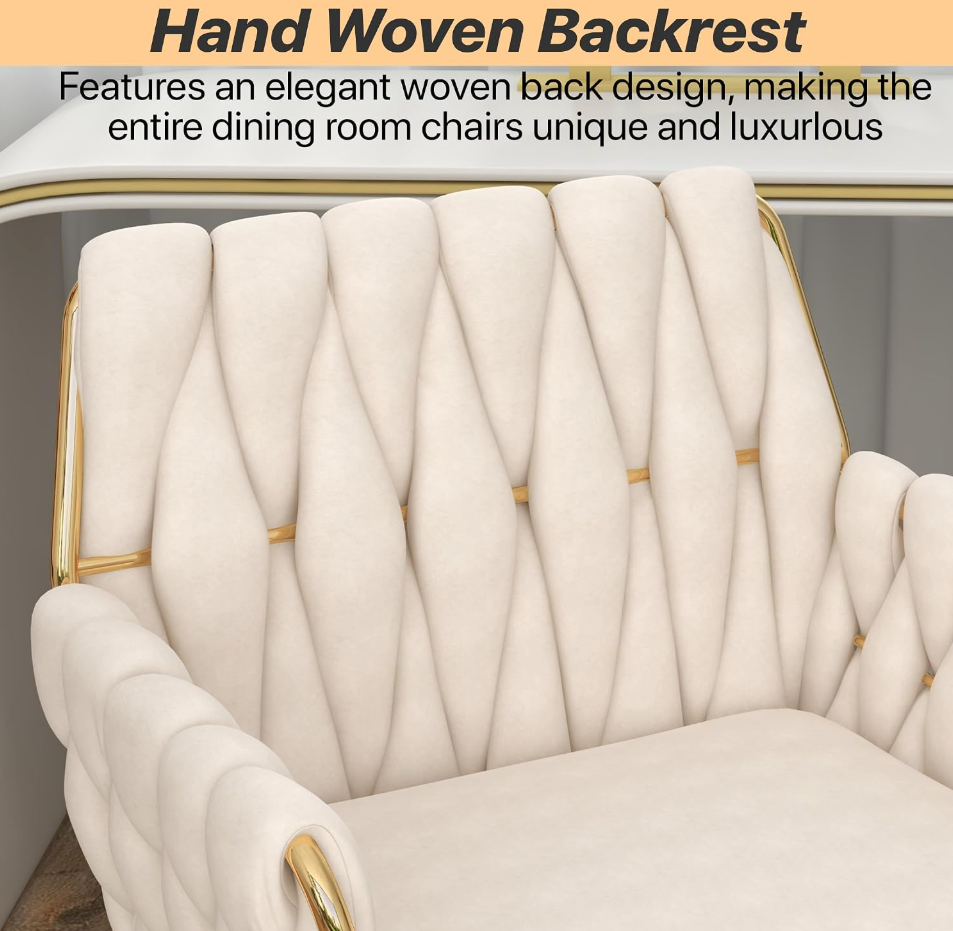 The Giselle™ Luxe Velvet Vanity Chair