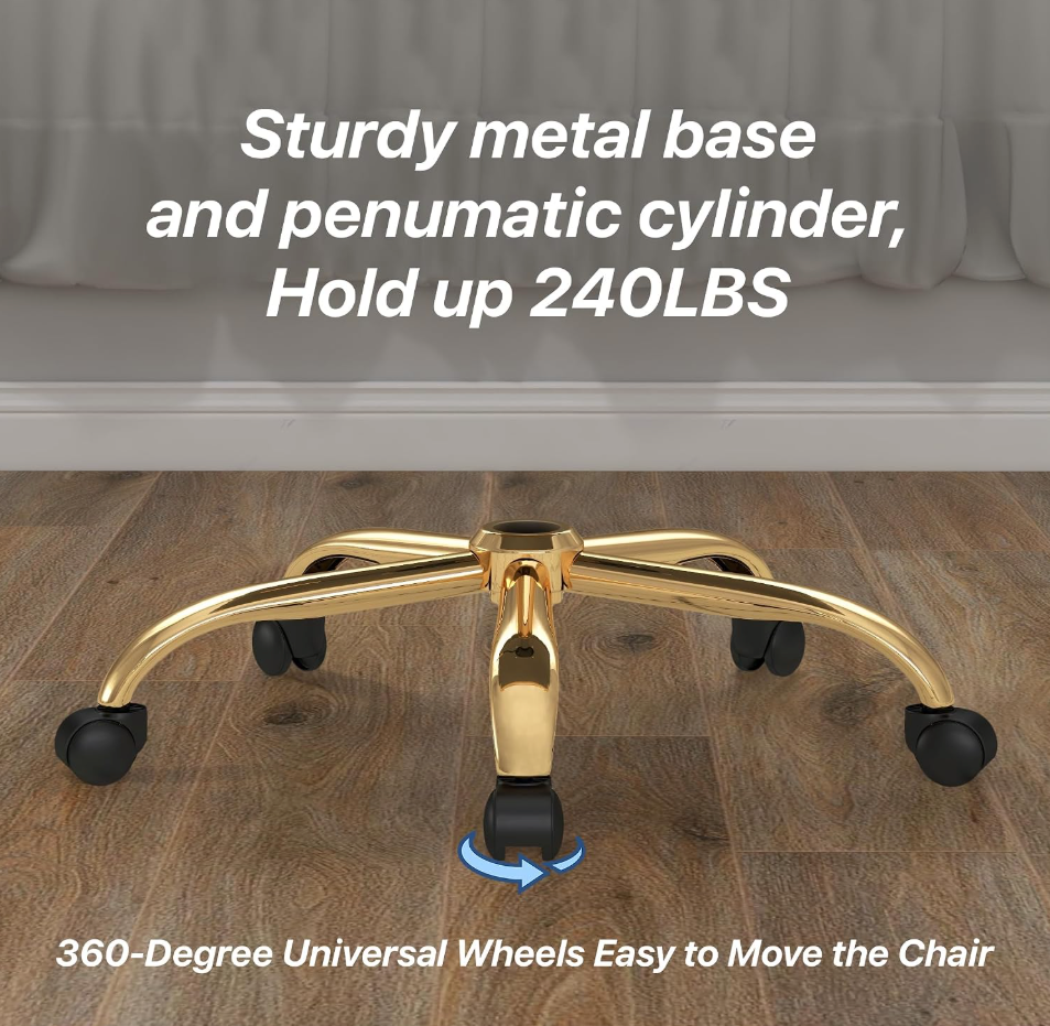 The Giselle™ Luxe Velvet Vanity Chair