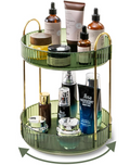 The Esmé™ Two-Tier Rotating Skincare & Perfume Organizer